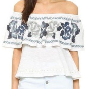 Free People To the Left Off Shoulder Top